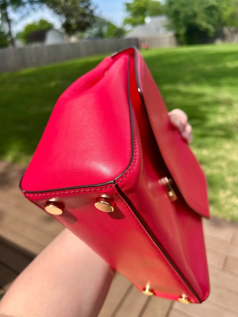 Michael Kors Ultra Pink Ava Satchel EUC - Picture 7 of 16